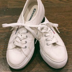 Superga 2790 Acotw Platform Sneaker - White